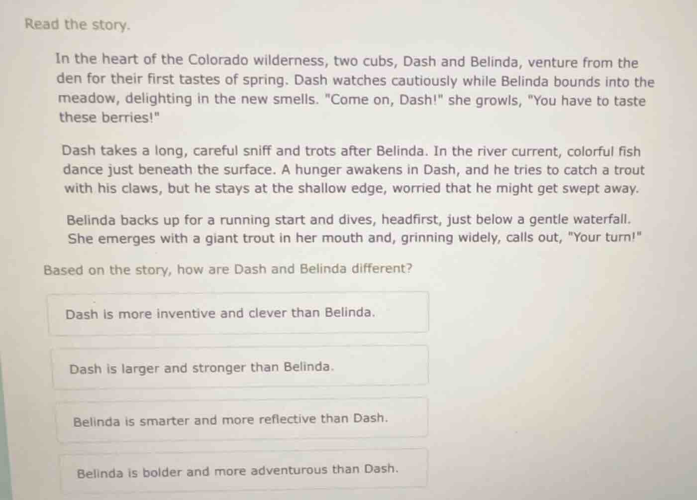 read the story. in the heart of the colorado wilderness, two cubs, dash…