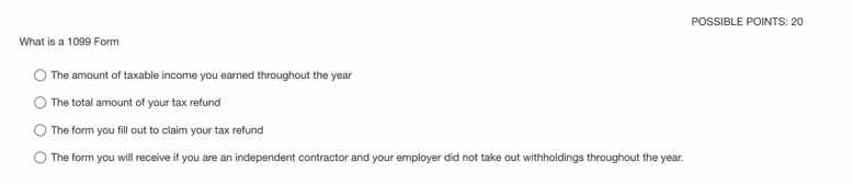 what is a 1099 form the amount of taxable income you earned throughout …