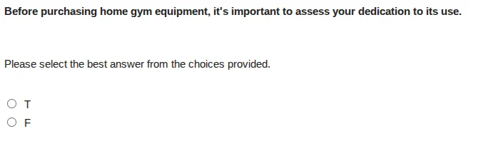 before purchasing home gym equipment, its important to assess your dedi…