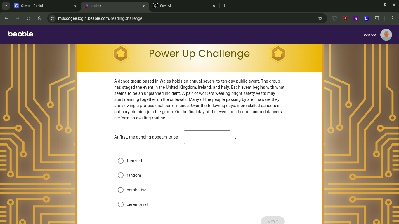 a dance group based in wales holds an annual seven - to ten - day publi…