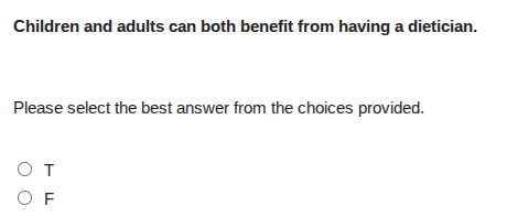 children and adults can both benefit from having a dietician. please se…