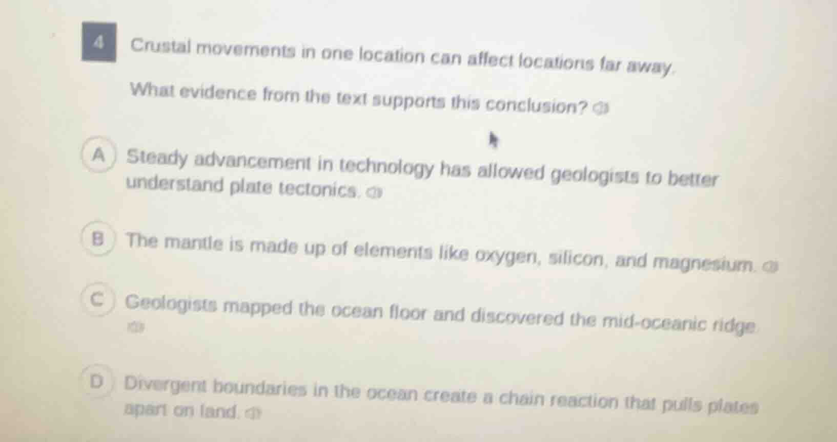 4 crustal movements in one location can affect locations far away. what…