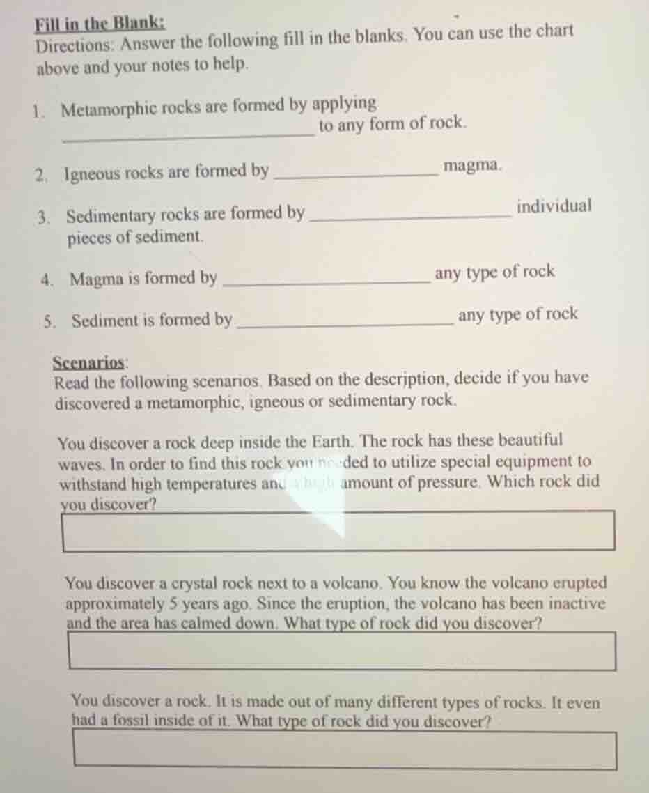 fill in the blank: directions: answer the following fill in the blanks.…