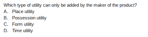 which type of utility can only be added by the maker of the product? a.…