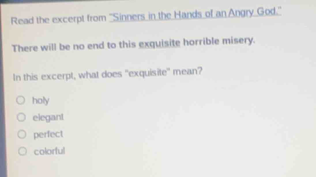 read the excerpt from \sinners in the hands of an angry god.\ there wil…