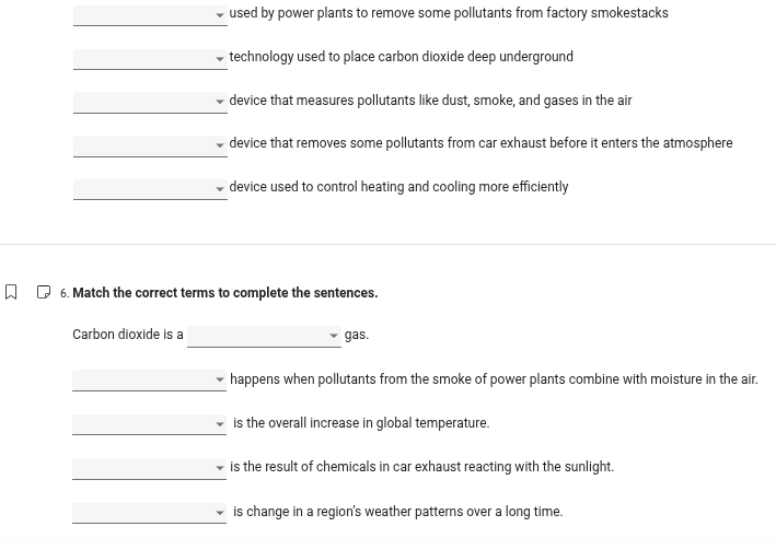 used by power plants to remove some pollutants from factory smokestacks…