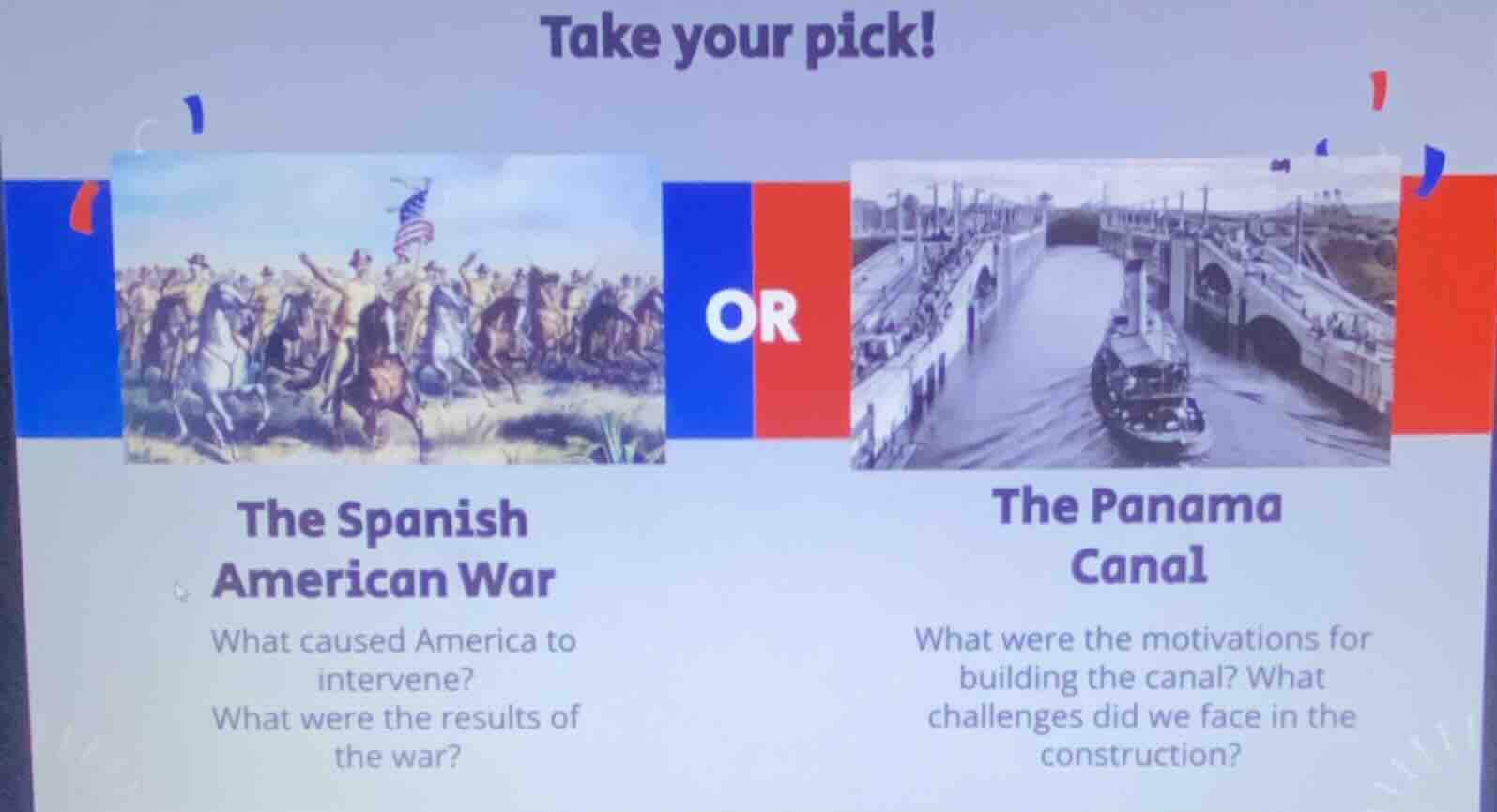 take your pick! the spanish american war what caused america to interve…
