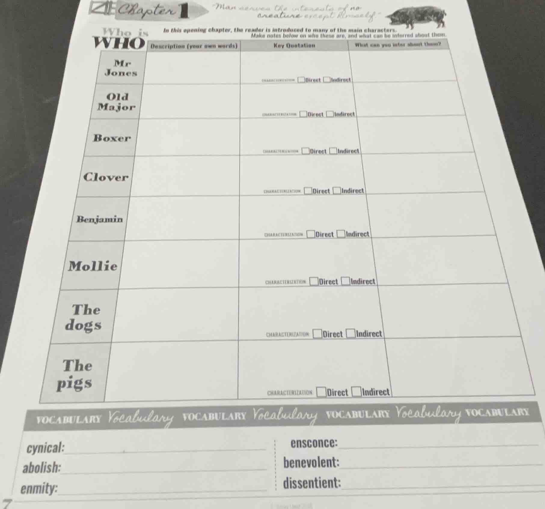 chapter 1 \man serves the interests of no creature except himself.\ who…