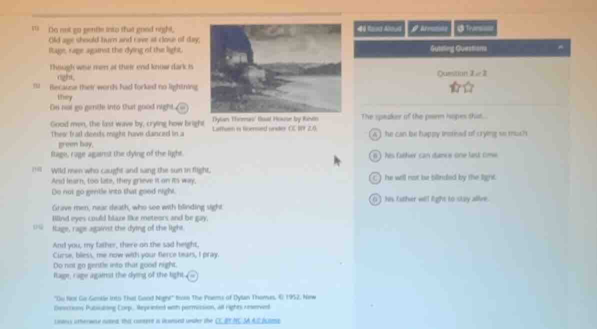 10 do not go gentle into that good night, old age should burn and rave …