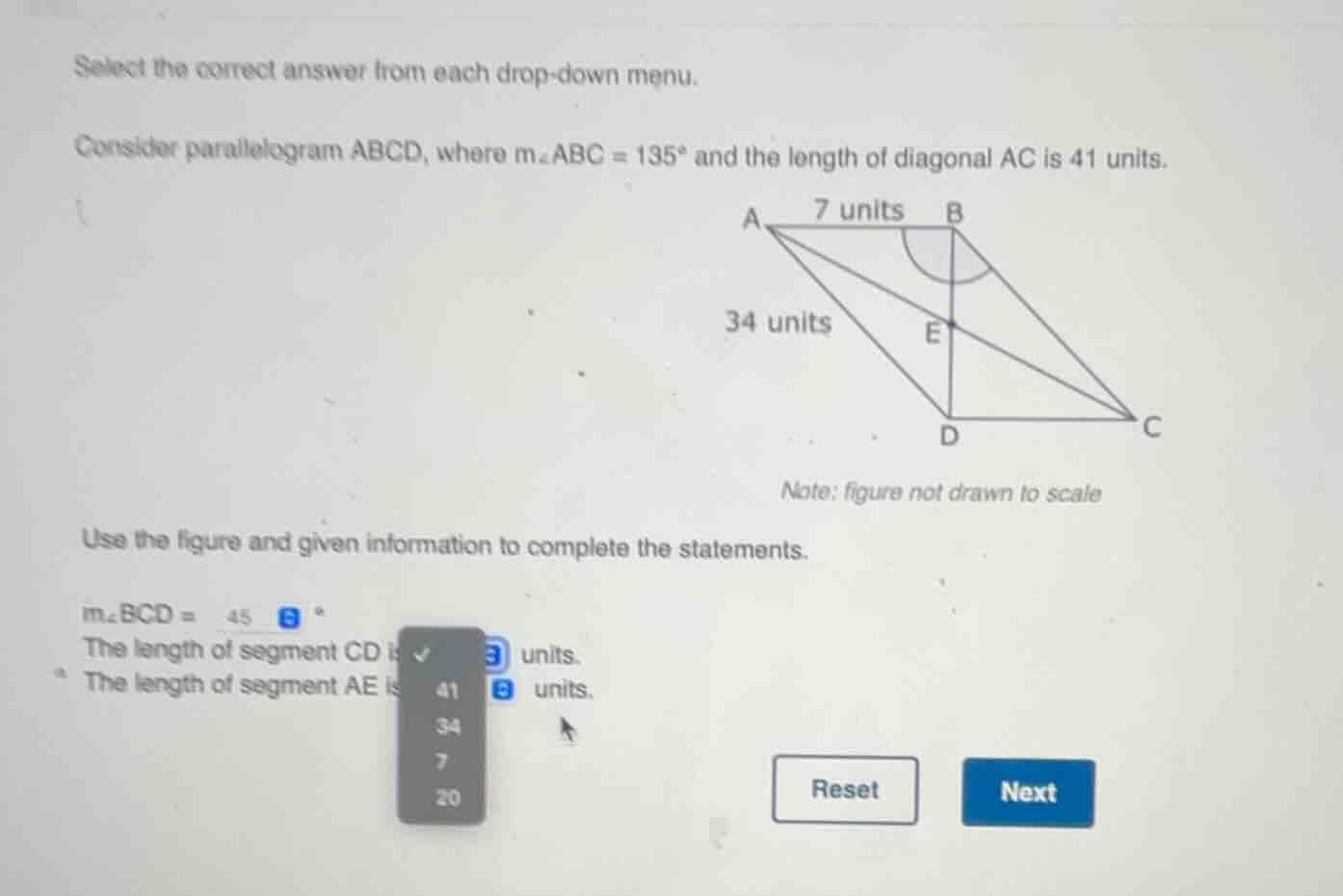 select the correct answer from each drop - down menu. consider parallel…