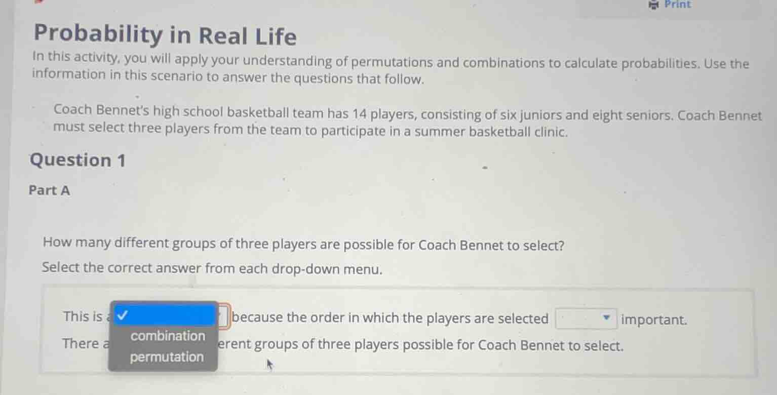 probability in real life in this activity, you will apply your understa…