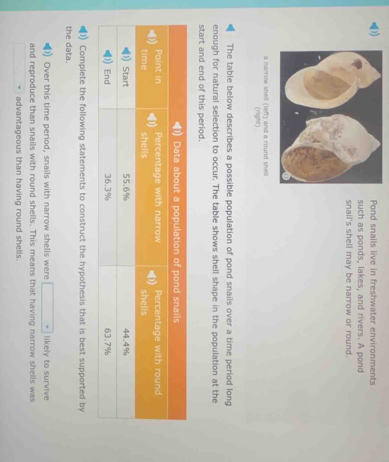 pond snails live in freshwater environments such as ponds, lakes, and r…