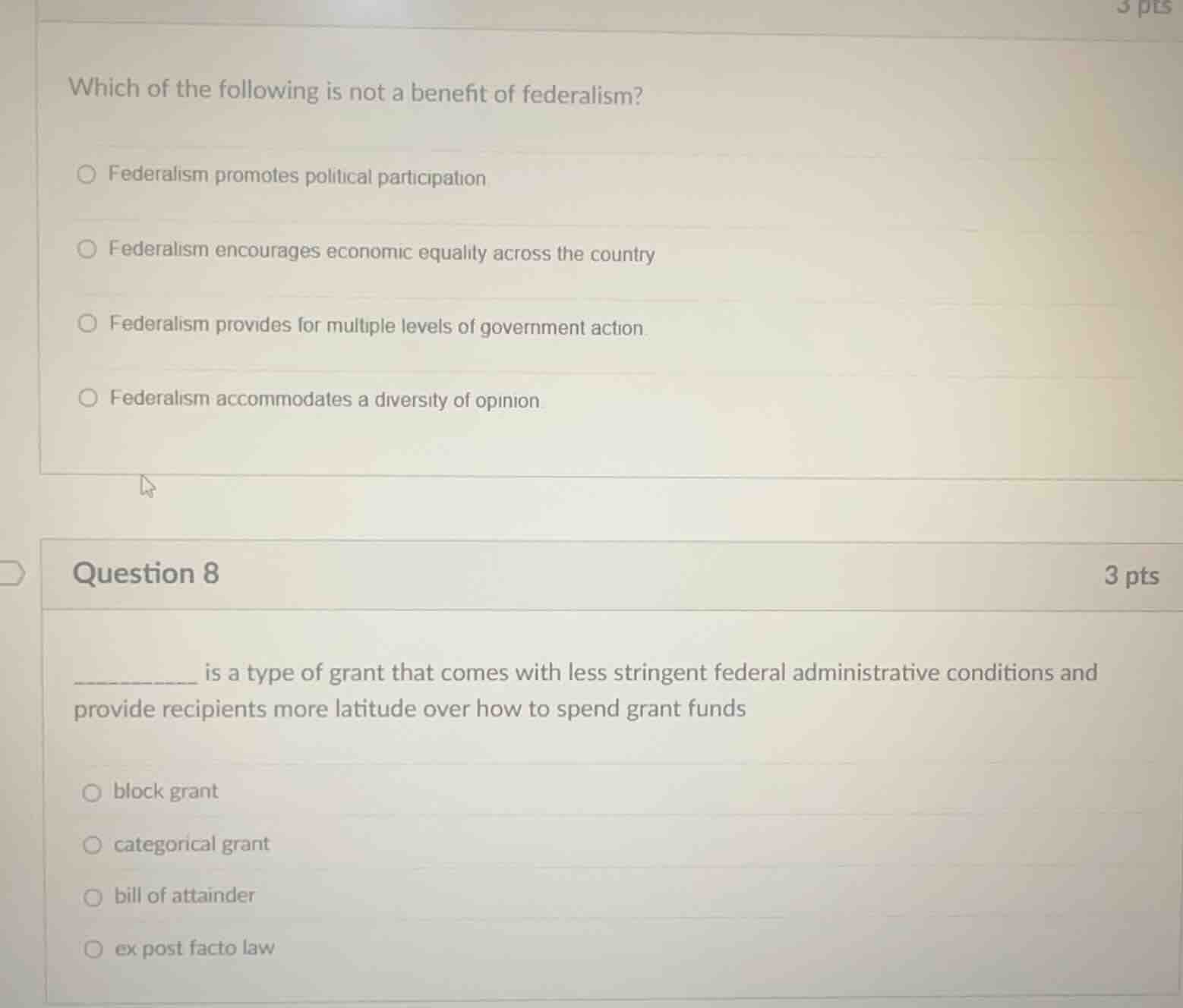 which of the following is not a benefit of federalism? federalism promo…