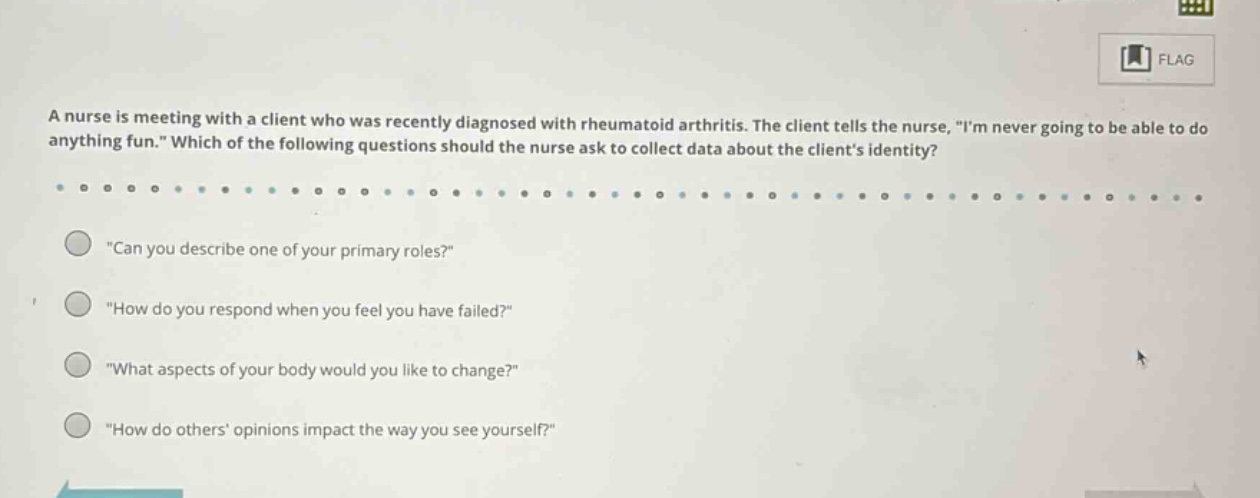 a nurse is meeting with a client who was recently diagnosed with rheuma…