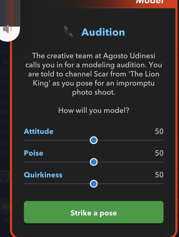 audition the creative team at agosto udinesi calls you in for a modelin…