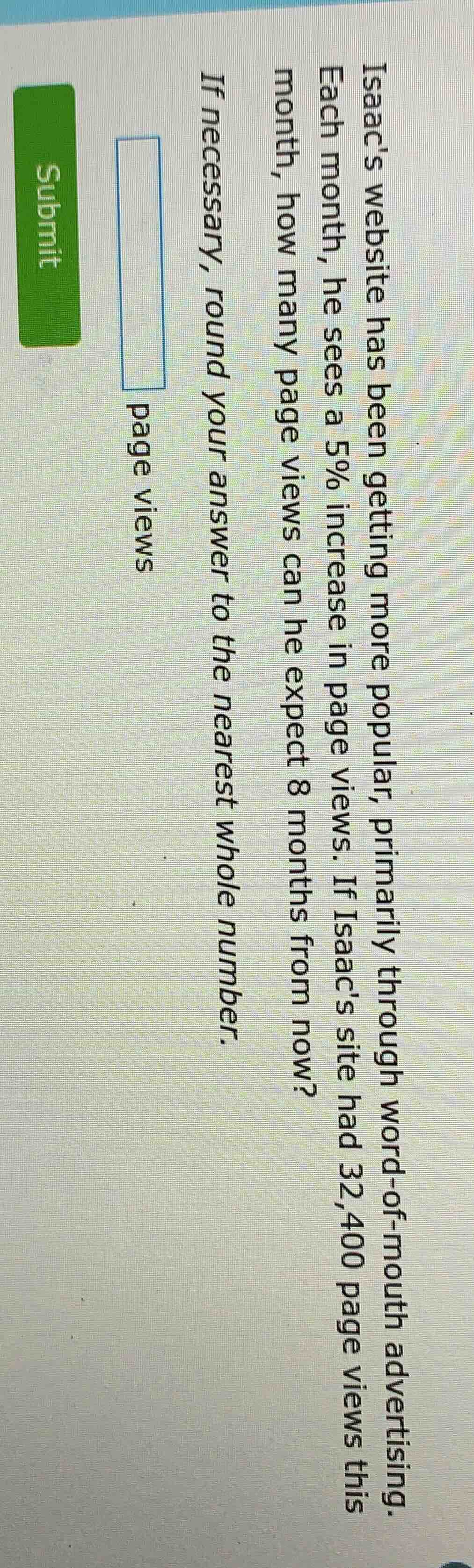 isaacs website has been getting more popular, primarily through word - …