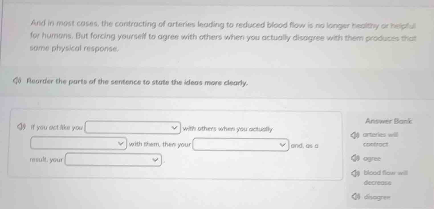 and in most cases, the contracting of arteries leading to reduced blood…
