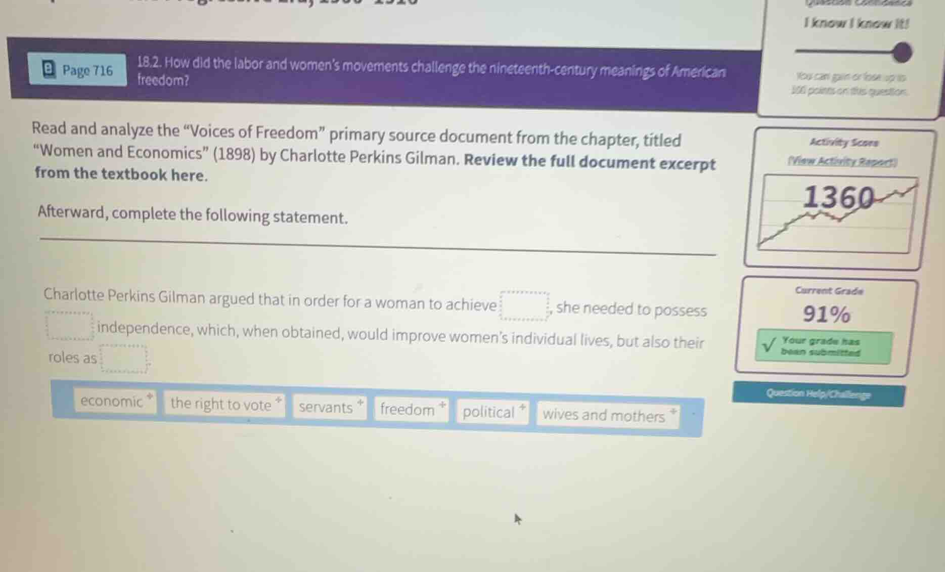 18.2. how did the labor and women’s movements challenge the nineteenth …