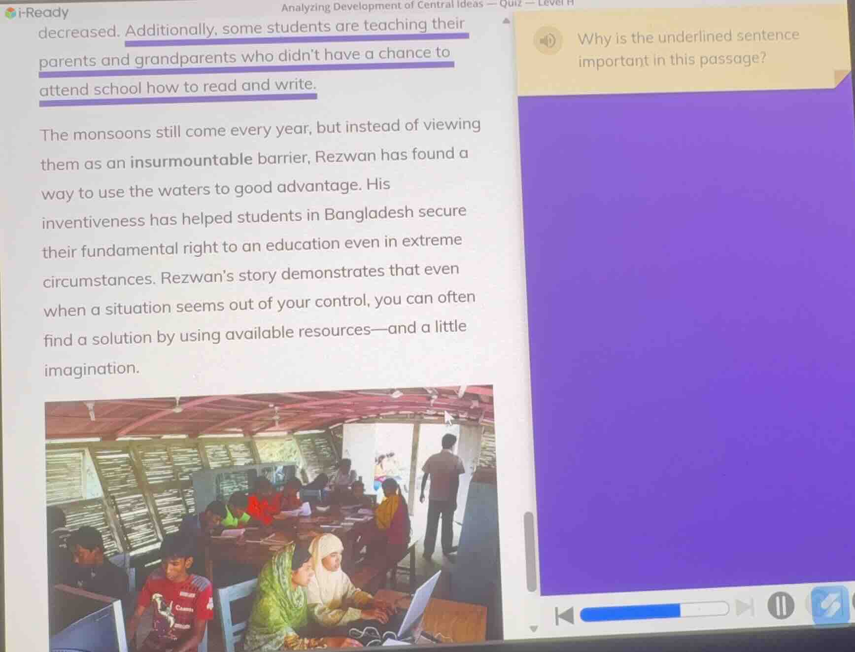 decreased. additionally, some students are teaching their parents and g…