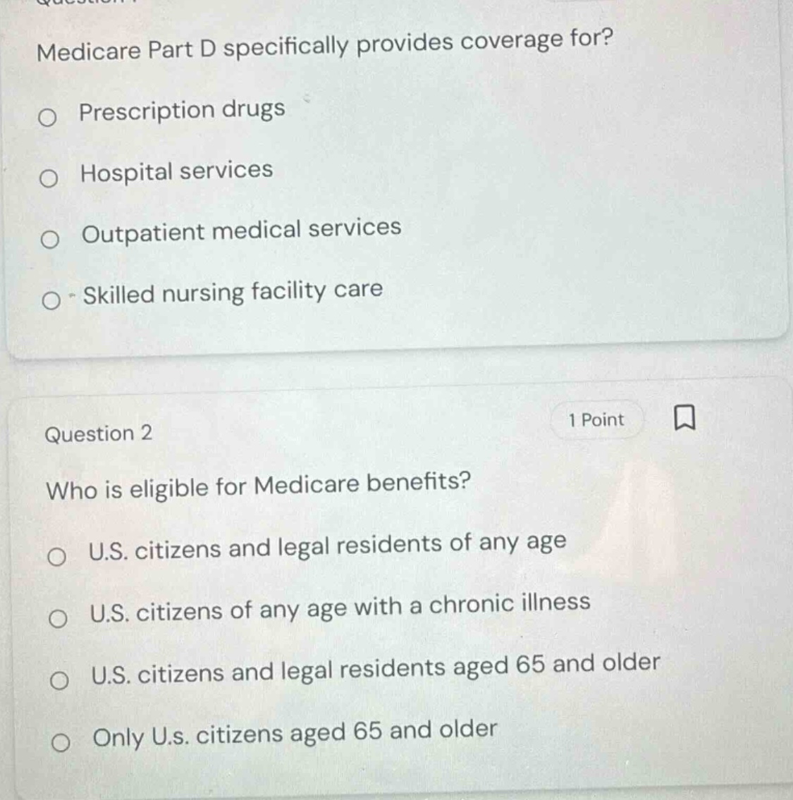 medicare part d specifically provides coverage for? prescription drugs …