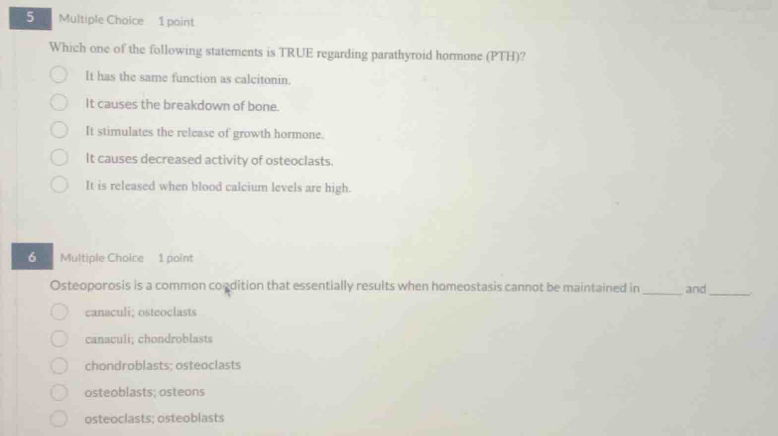 5 multiple choice 1 point which one of the following statements is true…