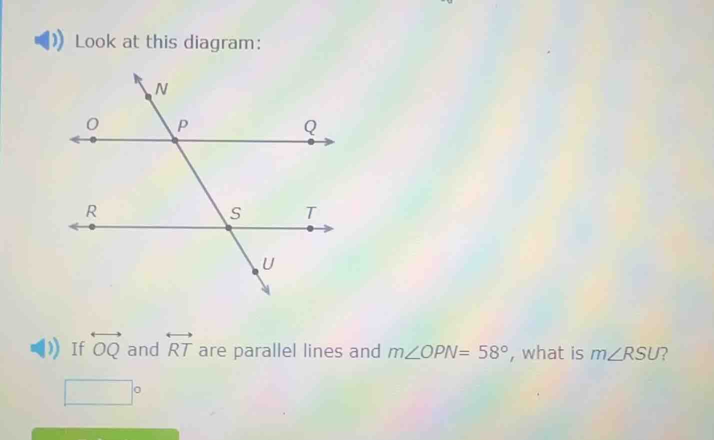 look at this diagram: if \\(\\overleftrightarrow{oq}\\) and \\(\\overle…