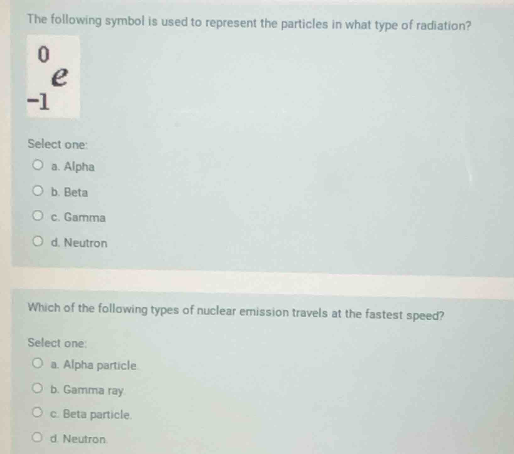 the following symbol is used to represent the particles in what type of…