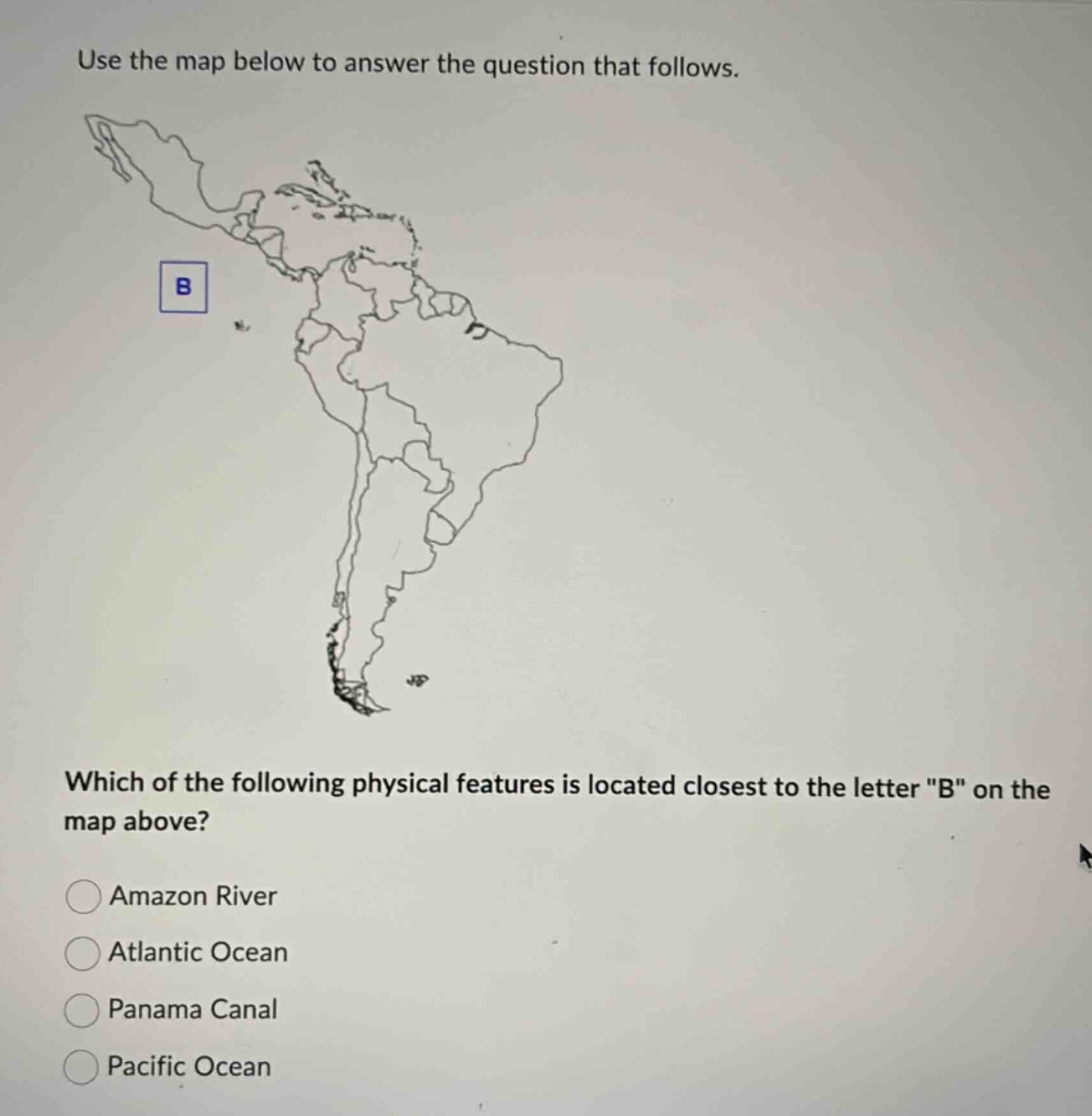 use the map below to answer the question that follows. which of the fol…