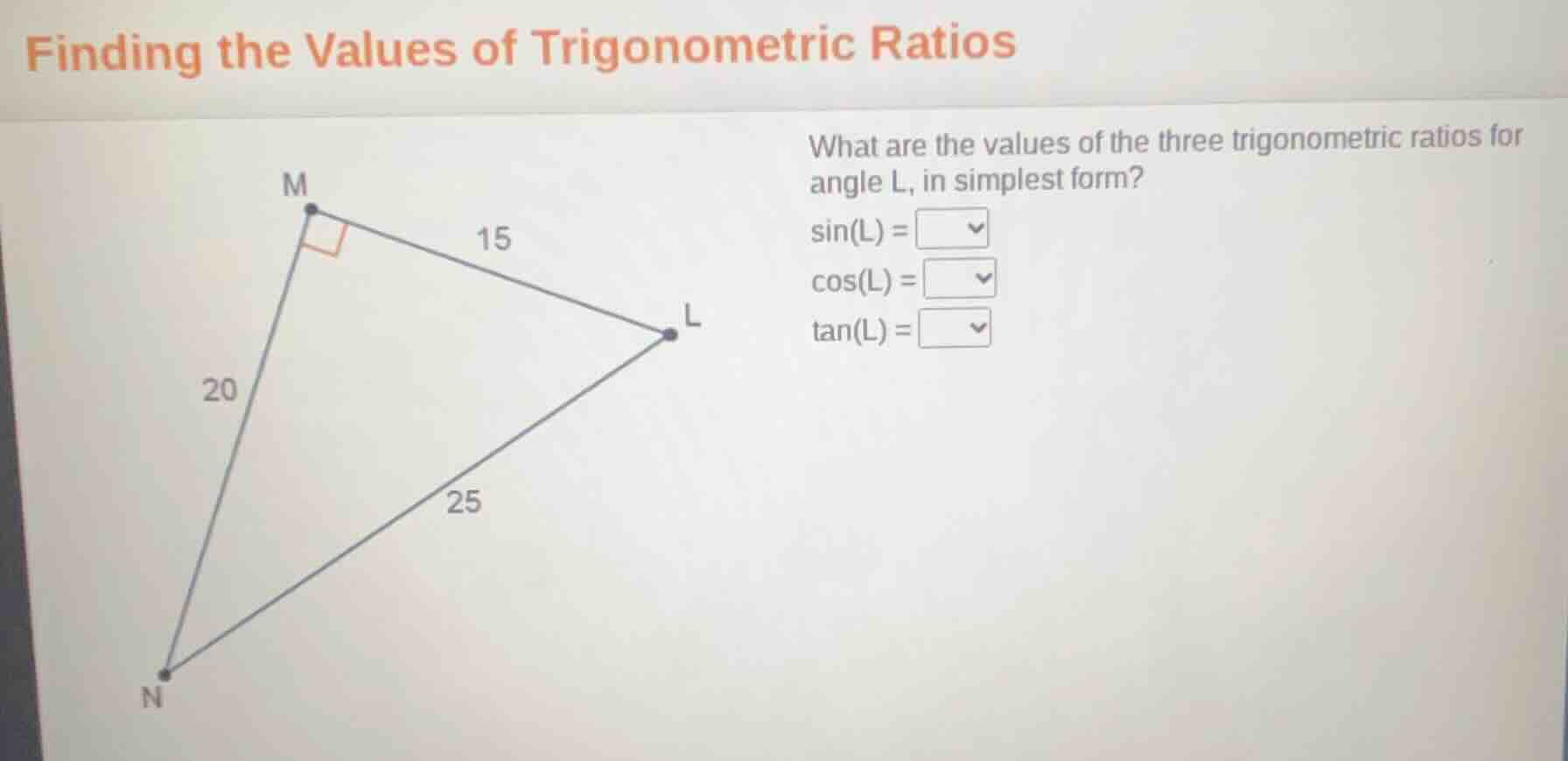 finding the values of trigonometric ratios what are the values of the t…