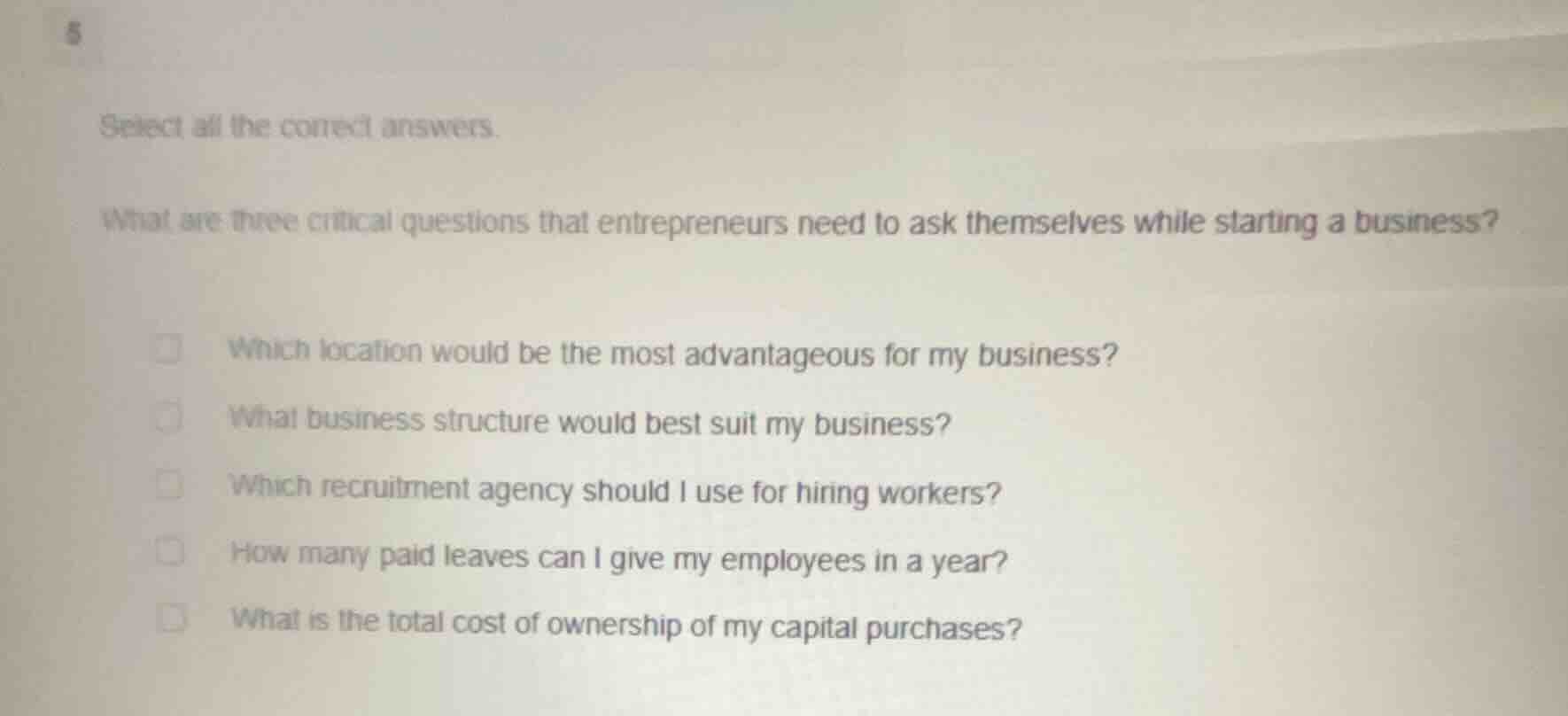 select all the correct answers. what are three critical questions that …