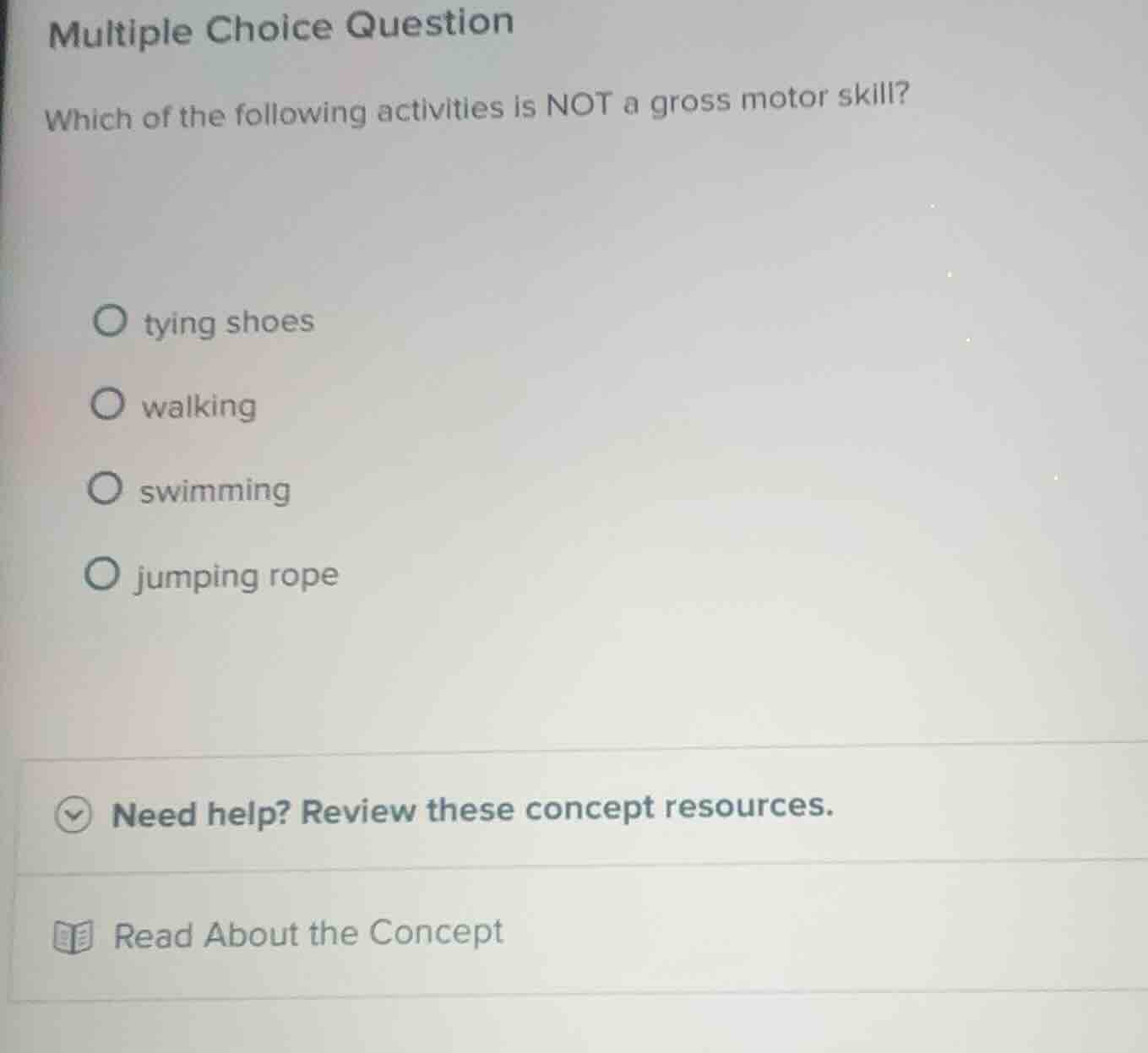 multiple choice question which of the following activities is not a gro…