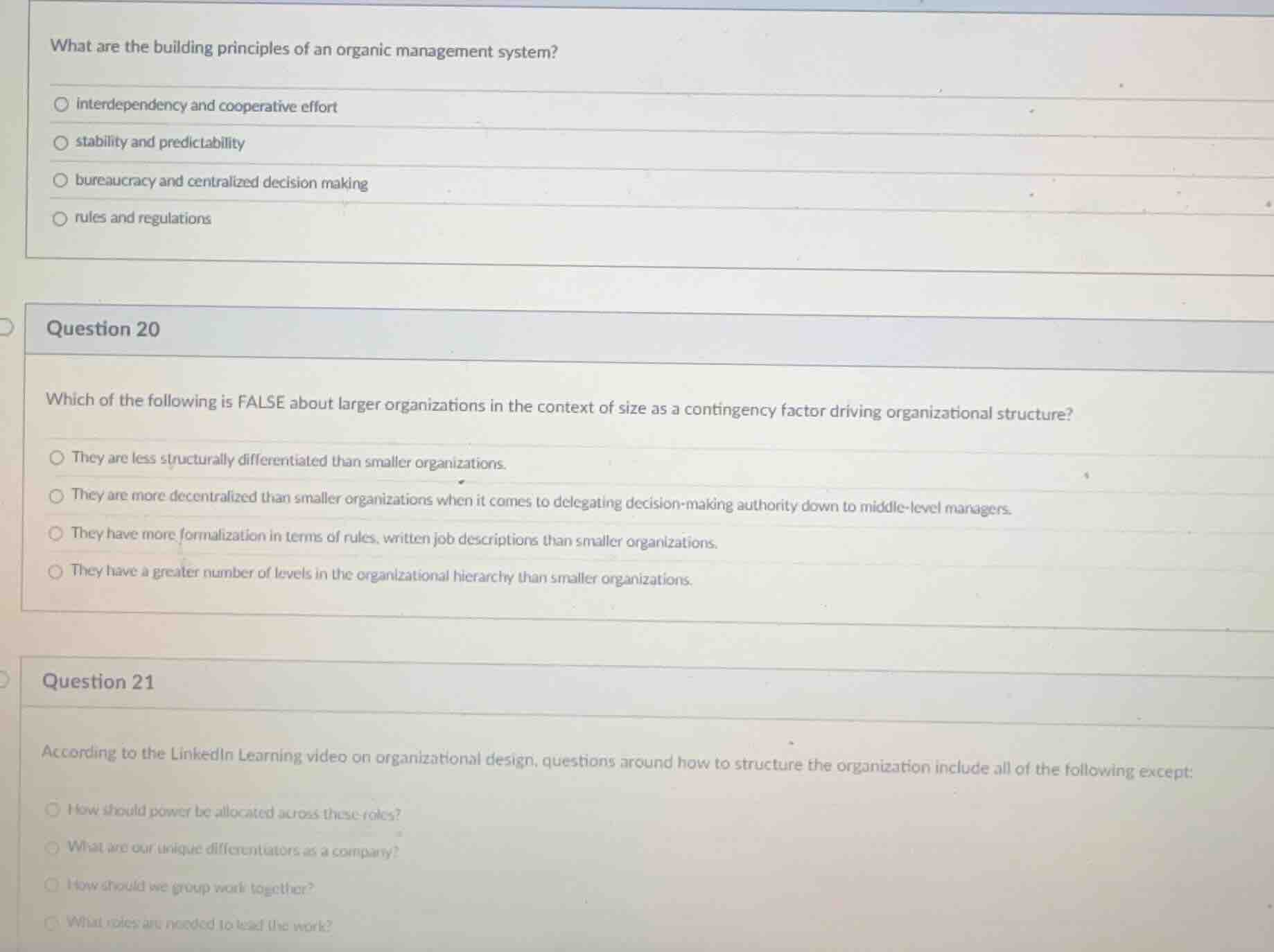 what are the building principles of an organic management system? - int…