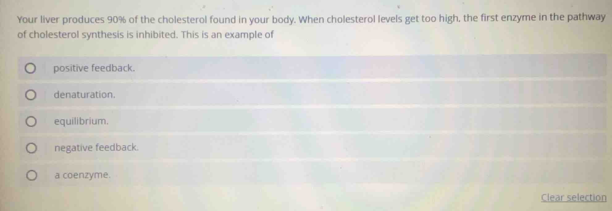 your liver produces 90% of the cholesterol found in your body. when cho…