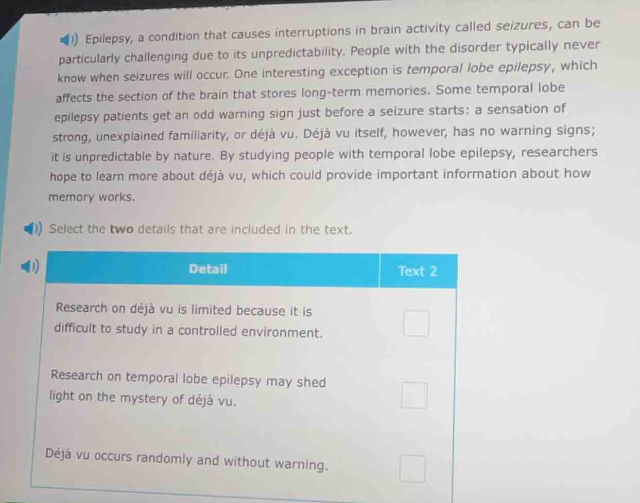 epilepsy, a condition that causes interruptions in brain activity calle…
