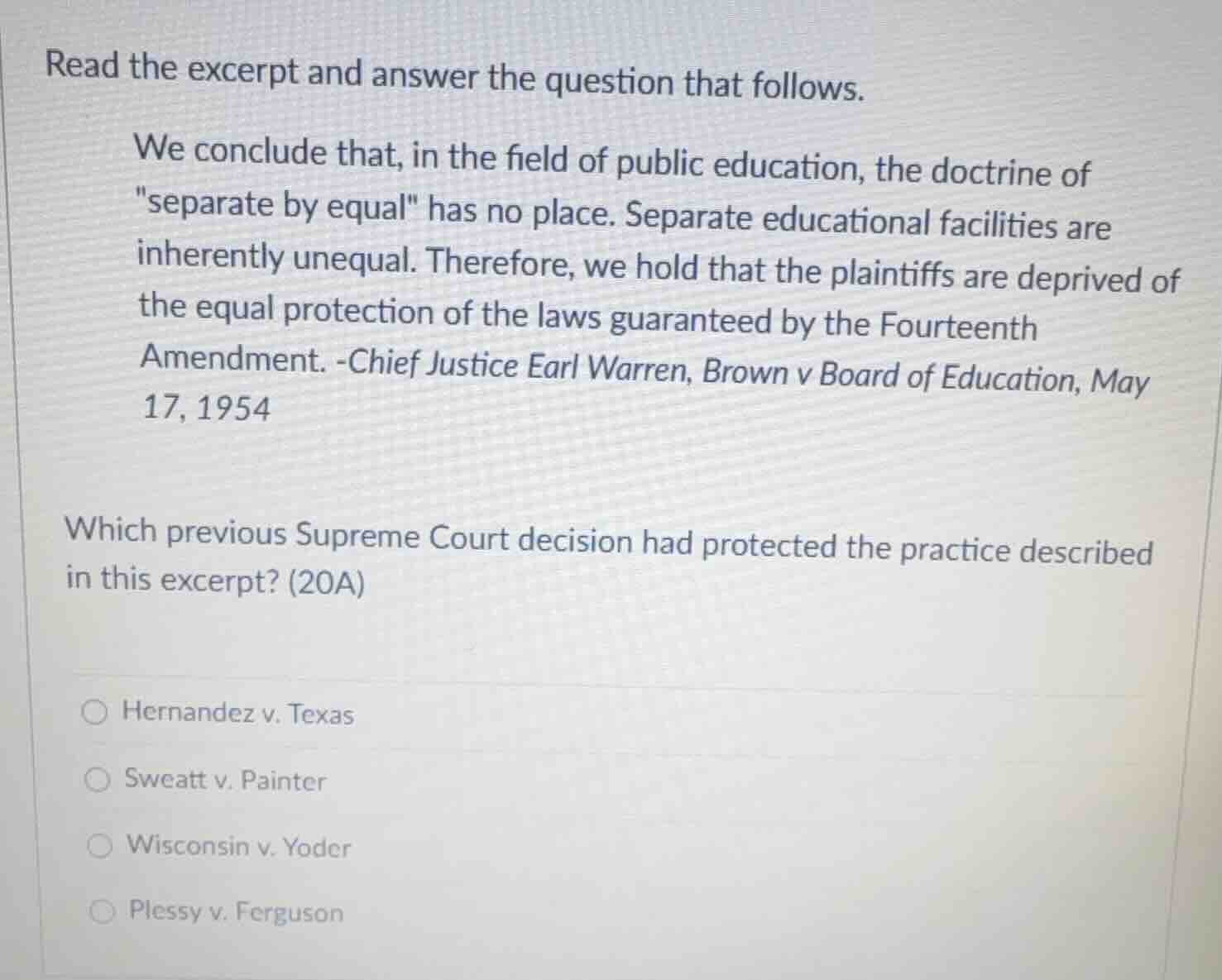 read the excerpt and answer the question that follows. we conclude that…