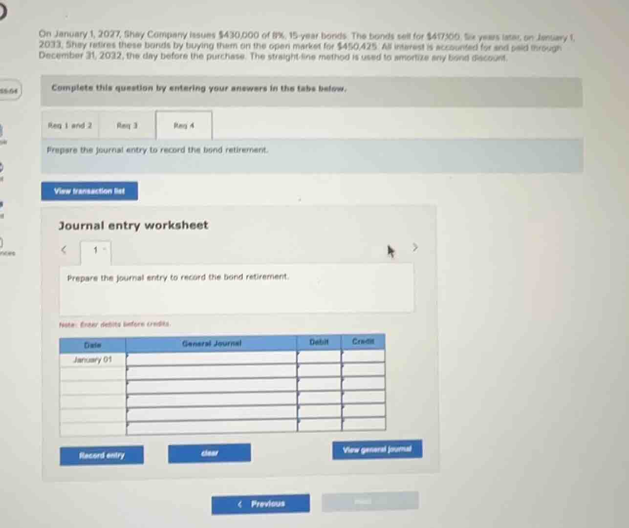 on january 1, 2027, shay company issues $430,000 of 8%, 15-year bonds. …