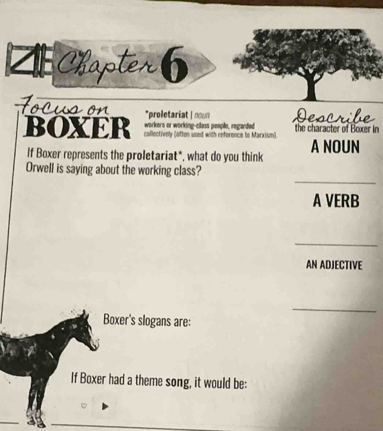 chapter 6 focus on boxer *proletariat | noun workers or working - class…