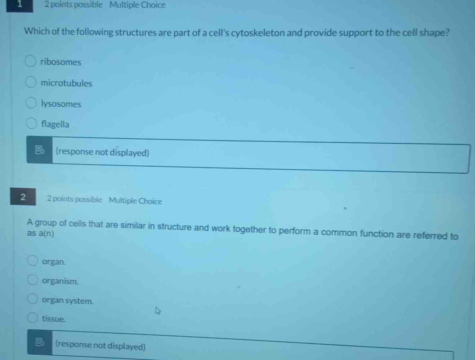 1 2 points possible multiple choice which of the following structures a…