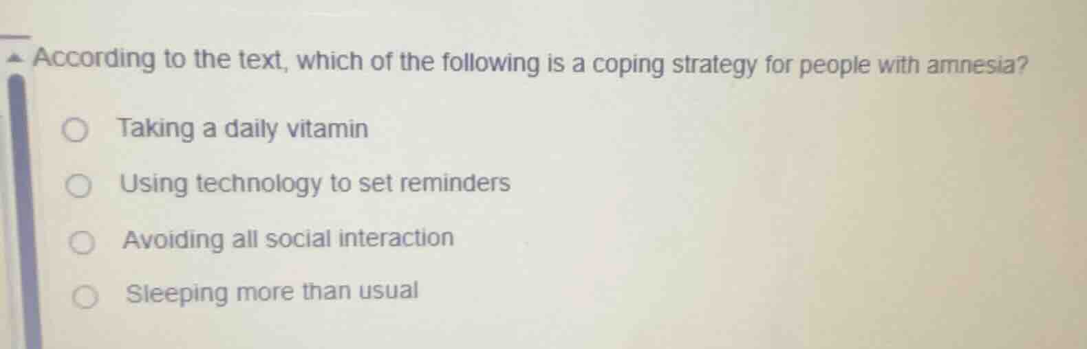 according to the text, which of the following is a coping strategy for …