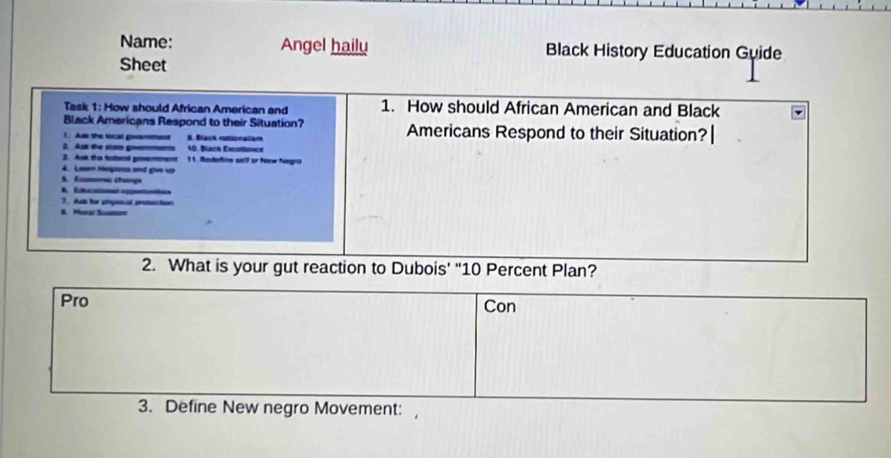 name: angel hailu sheet black history education guide task 1: how shoul…