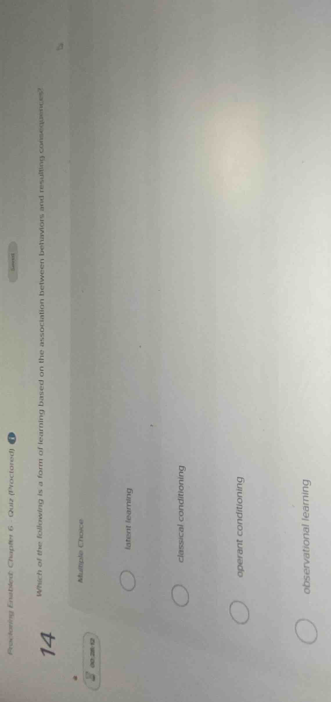 proctoring enabled: chapter 6 - quiz (proctored)saved14which of the fol…