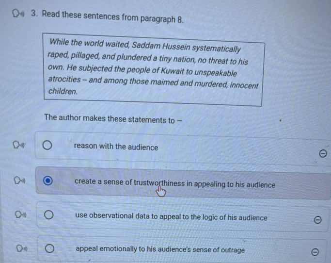 3. read these sentences from paragraph 8. while the world waited, sadda…