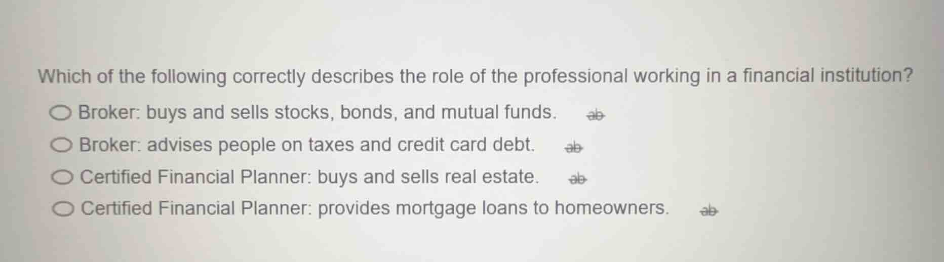 which of the following correctly describes the role of the professional…