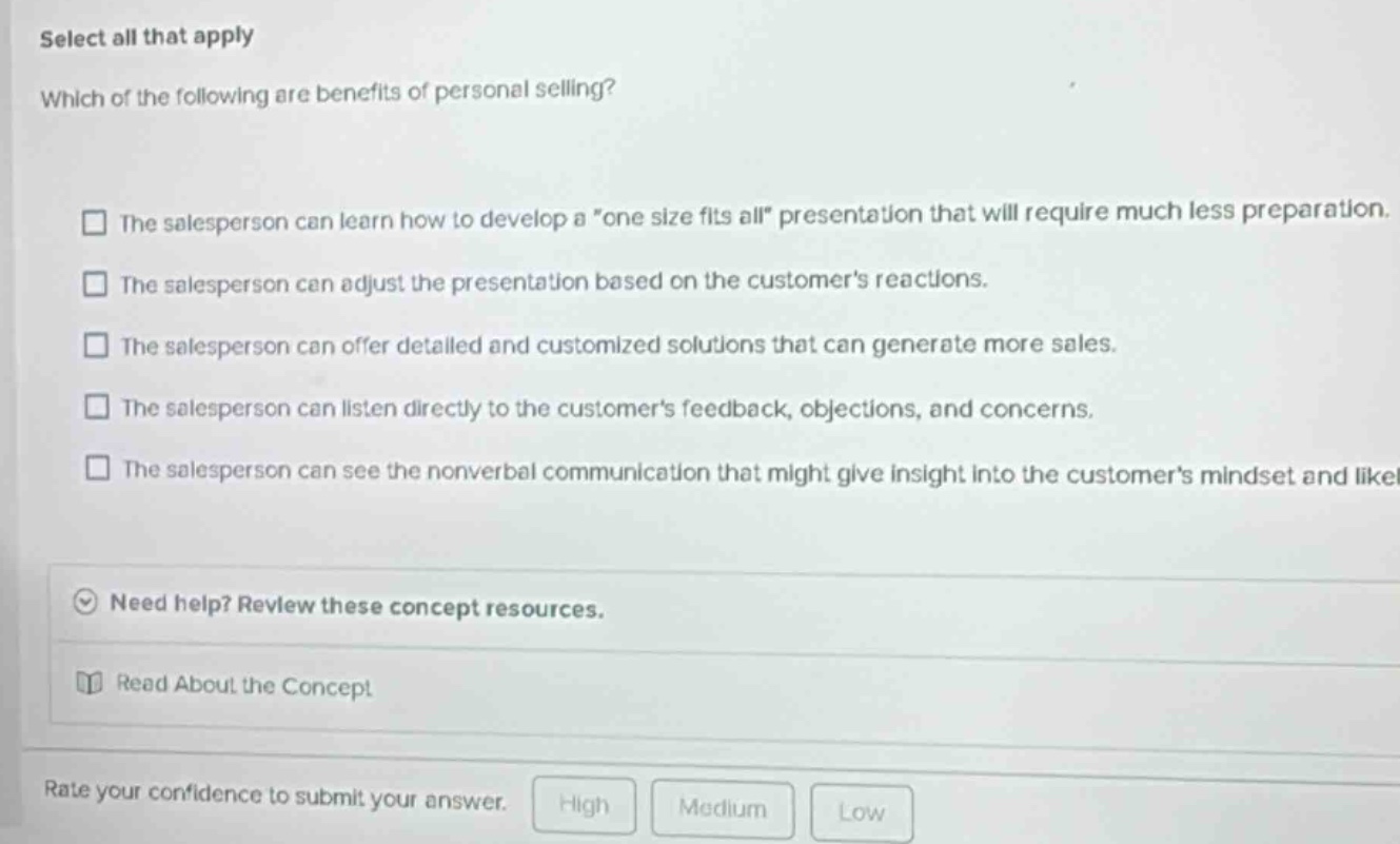 select all that apply which of the following are benefits of personal s…