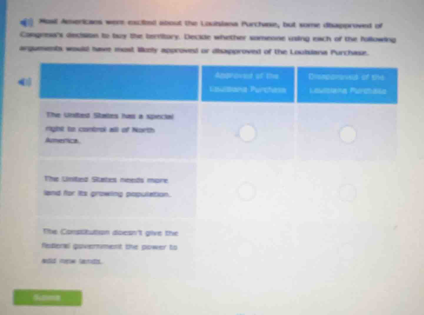 most americans were excited about the louisiana purchase, but some disa…