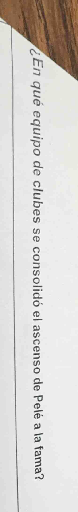¿en qué equipo de clubes se consolidó el ascenso de pelé a la fama?
