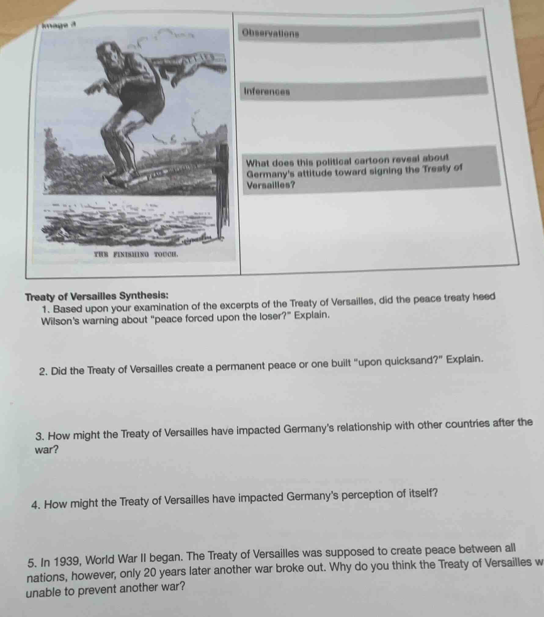 observations inferences what does this political cartoon reveal about g…