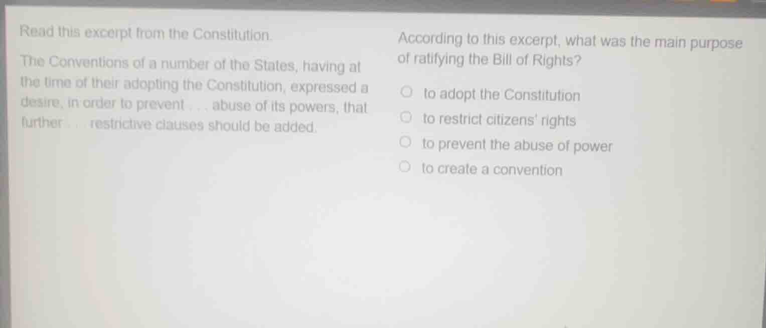 read this excerpt from the constitution. the conventions of a number of…