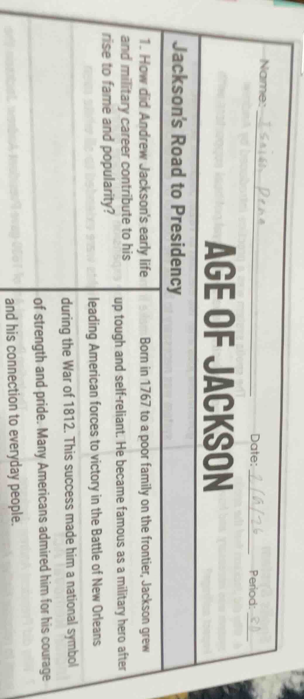 name: isaiah penadate: 2/6/26period: 20age of jacksonjacksons road to p…