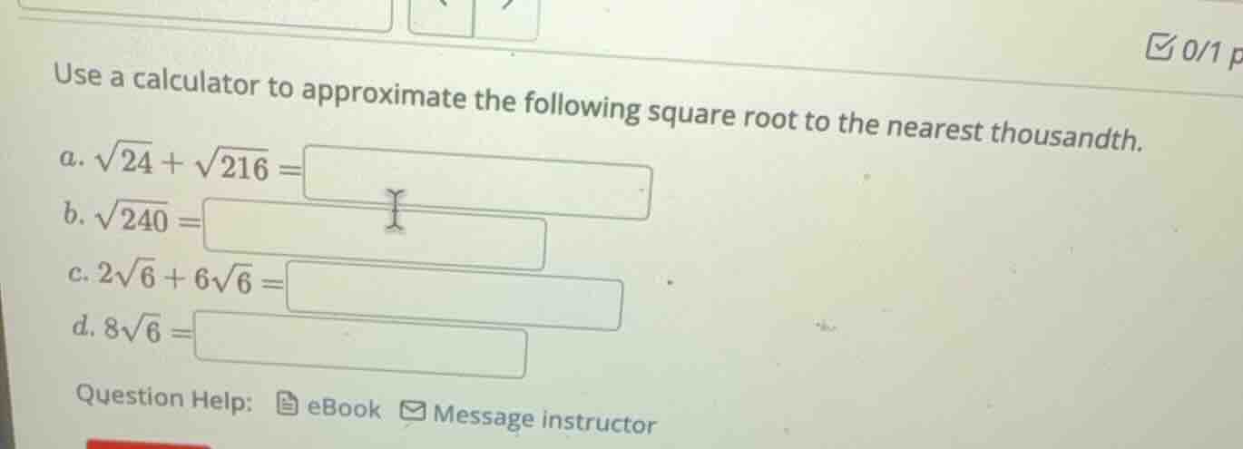 use a calculator to approximate the following square root to the neares…